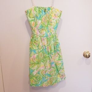 Lilly Pulitzer strapples light green n multicolore